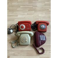 Телефоны дисковые и кнопочные