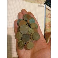Большая кучка монет РИ