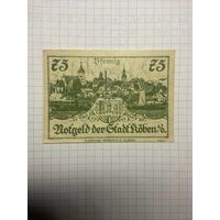 75 пфенингов (нотгельды) г. Германия.-1412