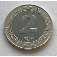 Босния и Герцеговина 2 марки 2019 биметалл