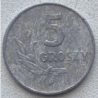 Польша 5 грошей 1963 г.