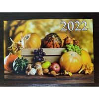 Календарик карманный Тыквы 2022г