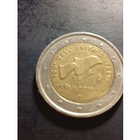 Италия 2 евро 2011 150 лет Воссоединения Италии