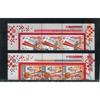 Беларусь 2014.. Европа СЕРТ. Музыкальные инструменты. Верхняя сцепка листа