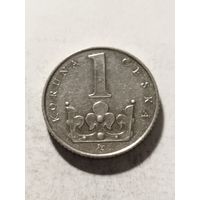 Чехия 1 крона 1996
