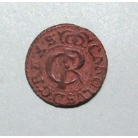 Солид Карл 11, 1662 г. Рига