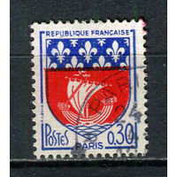 Франция - 1965 - Герб 0,30Fr - [Mi. 1497] - полная серия - 1 марка. Гашеная.  (Лот 55HJ)-T41P50