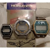 ЛОТ НАРУЧНЫХ ЧАСОВ ЭЛЕКТРОНИКА