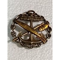 Царский знак За окончание Офицерских Минных классов РИА реплика
