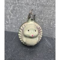 Елочная игрушка Ежик СССР