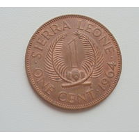 Сьерра Леоне 1 цент 1964 год