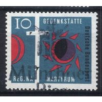 ГЕРМАНИЯ, ФРГ - 1963 [Mi. 397]  Гашеная (DE03)