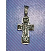 Крестик серебро 925 пробы .