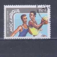 [1307] Мозамбик 1978. Спорт.Баскетбол. Гашеная марка.
