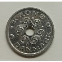 Дания 1 крона, 1999 год