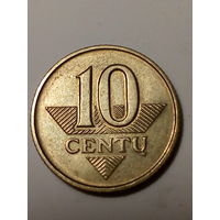 10 центов Литва  1997 год