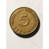 Германия 5 пфенинг 1950 J
