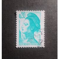 Марка Франция 1982 год Стандарт