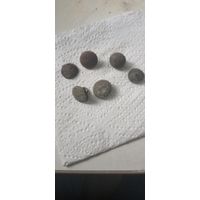 Пуговицы гирьки