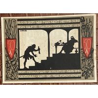 Нотгельд 50 пфеннигов 1920 год. Детмольд,. Веймарская республика