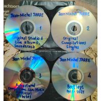 DVD MP3 полная дискография Jean-Michel JARRE (Electronic, Synthpop, Ambient, Experimental, World, Ethnic, Downtempo) - 4 DVD
