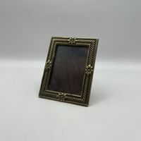 Старинная латунная фоторамка. Франция. Арт 3035