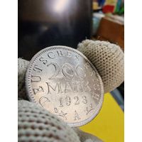 200 марок 1923 г. (А), Состояние супер,  СМОТРИТЕ ДР. МОИ ЛОТЫ.. Большая распродажа!