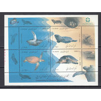 Морская фауна. Иран. 2009. 1 блок. Michel N бл49 (6.0 е)