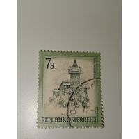Марка Австрия 1973 год Пейзаж