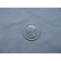 Гонконг 10 центов 1900 год  Королева Виктория от 1 рубля без минимальной цены