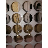 Серьги длинные "Жемчужные бусины"