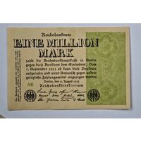 1923 год 1 000 000 марок Германия