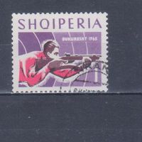 [1307] Албания 1965. Спорт.Стрельба. Гашеная марка.