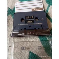 Аудиокассета Maxell MX -S 90 pre top metal