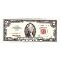 США, 2 доллара 1963 год
