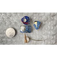 Значки космос, Луна, 4 шт
