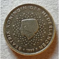 Нидерланды 50 евроцентов 1999 год,