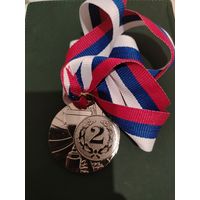 Спортивная медаль, 2 место. Новая