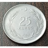 Турция 25 курушей, 1968   ( 1-15-5 )