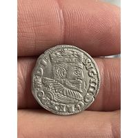 3 гроша 1595 штемпельный блеск!