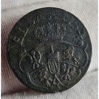 1 грош 1754 года С РУБЛЯ! МНОГО ЛОТОВ С РУБЛЯ!