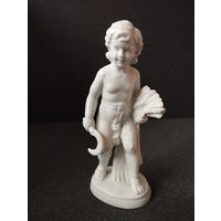 Статуэтка фарфоровая юный Жнец, Германия