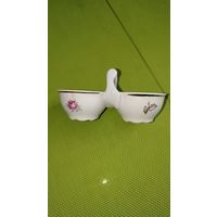 Солонка из СССР. Городницкий фарфоровый завод. Житомирская обл.