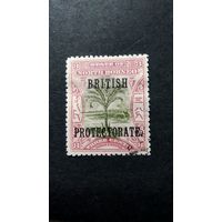 Великобритания. Северное Борнео\384с\ 1901. зубц.14 надпечатка