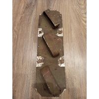 Алюминивая пластина с ручками 1936 года.