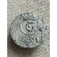 Распродажа - солидус (без даты)1654 - 1660,Ливония,Шведская оккупация Риги,Карл X