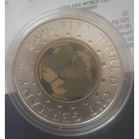 Красивая монета футбол 2006, лоты банк, с рубля!!