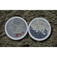 80 лет Победы советского народа в Великой Отечественной войне, 20 рублей 2025, Серебро