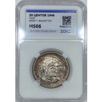 С рубля без мц! 50 центов 1946 Букер США