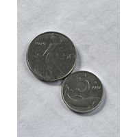 Италия  2 монеты